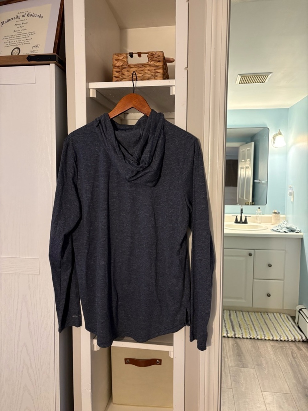 Columbia Women's Charcoal Hooded Utility Jacket - Picture 5 of 5